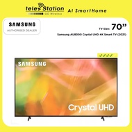 [CLEARANCE SALE] Samsung TV AU8000 Crystal UHD 4K Smart TV 70" │ 1+2 years local warranty