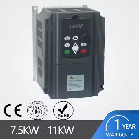 Frequency Converter For Motor 380V 5.5KW/7.5KW 1 Phase 220V Input to Three Output 380V 50hz/60hz AC 