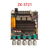 999DIY ZK ST21 แท้ แอมป์จิ๋ว TPA3221 100W*2+200W DC 12-30v รองรับ ปรีไมค์ zk amp แอมป์จิ๋วขับซับ zk3