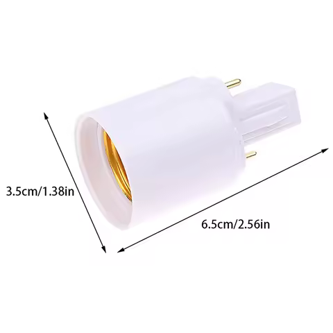 VP 1Pc new G23 To E27 E26 E14 Base Socket LED Halogen Light Bulb Lamp Adapter Holder Converter Bulb