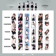 LE SSERAFIM--COME BACK NEW ALBUM 《Unforgiven》PHOTOCARD ALBUM CARD POSTCARD COLLECTION SAKURA KIM CHA