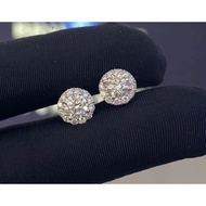 Eight Hearts Eight Arrows High Carbon Diamond Earrings HFT7