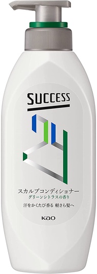 花王Success 24 頭皮護髮素，清爽綠色柑橘香味，350ml