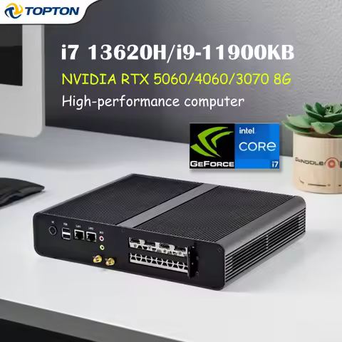 Intel i7 13620H i9 11900KB Gaming Mini PC RTX 4060 5060 8G Graphics Card Windows 11 WiFi6 Portable N