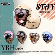 YR hijab expresso brown helmet Original