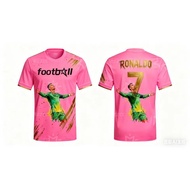 Ronaldo No. 7 Football Jersey Men's Sports T-shirt Autumn Sports Dry Quickly Men's T-Shirt Children'