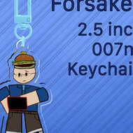 Forsaken 2.5in 007n7 Keychain