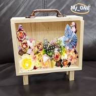 Frame Duit Hantaran10x8x4inch/KOTAK ACRYLIY HANTARAN TV