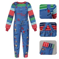 Chucky Season 2 Cos Clothes Chucky Children'S Set  Overalls  Cosplay Stage Performance Costume