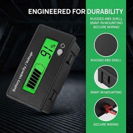 STAMWEEKEND Battery Capacity Indicator, Battery Testers Indicator Battery Gauge, Plastic Housing LCD