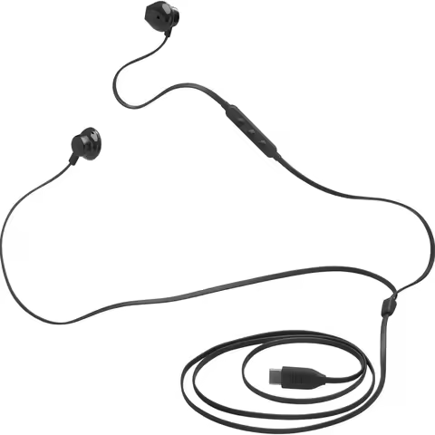 JBL TUNE 305C Wired Semi-in-ear Headphones Type-C Interface Built-in Microphone JBL Pure Low-Frequen