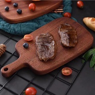 Ebony vegetable cutting board solid wood cutting board household fruit cutting board solid wood brea