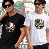 ALGERIA NATIONAL TEAM Men's Adult Football Shirt Casual Football T-Shirt 24s - Episentrum.Nex