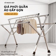5-bar folding clothes drying rack, High-quality clothes drying rack, sturdy and durable clothes hang