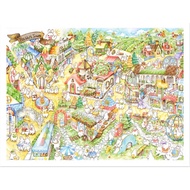 Jigsaw Puzzle Pintoo - H3366 - Pei+Pei Studio - Rabbit Town