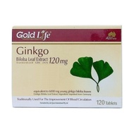 GOLDLIFE GINKGO BILOBA TAB 120MG 120'S