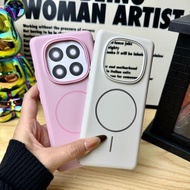 case For Redmi Note 12 13 14 Pro Plus 5G case Soft PC color matching magnet wireless charge back cov