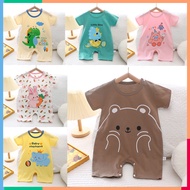 Newborn Baby Romper Baju Bayi Infant Short Sleeve Rompers Jumpsuit Baby Clothes Baby Shirt Baby Girl