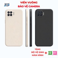 Oppo A93, A73 case with square edges, square edges, soft and smooth