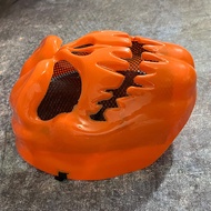 Halloween Ghost Festival Pumpkin Skull Ghost Face Mask Plastic Ghost Full Face Headgear Tricky Horro