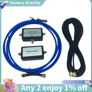 Portable Passive Magnetic Loop Antenna for HF and VHF Shortwave Antenna SDR Receiver