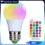 RGB Bulb with Remote Control E27 3W
