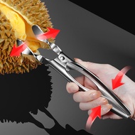 [BaoblazecbMY] Fruit Durian Shell Opener Clip Iron Durian Peel Breaking Tool for Restaurant