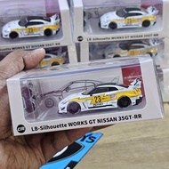 CM MODEL LB-Silhouette WORKS GT NISSAN 35GT-RR R35 WITH SPARE TYRE SCALE 1/64