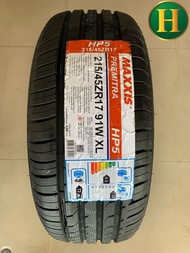 215/45R17 MAXXIS HP5 ยางใหม่ปี2023🇹🇭ราคาต่อเส้น✅ฟรี จุ๊บลมยาง👍มีรับประกันนานห้าปี👍✅❤️