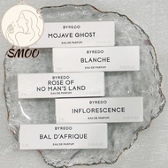 【Vials】Byredo Perfume Collect 2ml （Mojave Ghost/Blanche/Rose of No Man's Land/Inflorescence/Bal D'Afrique）