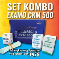 SET KOMBO EXAMO CKM500  EXAMO HIJAU  EXAMO BIRU MATSA Suplemen Minda Nutrisi Original Excel Soleh Ca