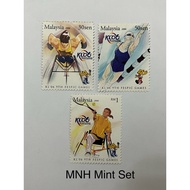 9th FESPIC Games Kuala Lumpur 2006 - Complete 3v MNH Mint Stamp 353A