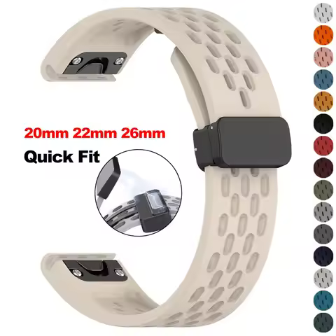 20mm 22mm 26mm Quick Fit Strap for Garmin Fenix 8 7X 7 Pro Fenix 6X 6 5X 5Plus Tactix 7 Forerunner 9