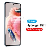 Soft Hydrogel Film Frosted Privacy Matte Screen Protector For Xiaomi Redmi Note 13 12 11S 10S 9S Pro 13C 14 10A 10C 12C 9A 9C 9T Mi Poco F5 F4 F3 X4 C65 C40 X5 X3 Anti-fingerprint