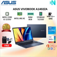 Laptop Asus Vivobook A1402ZA Core i5 GEN12 RAM 8GB 512SSD IRISXE FHD
