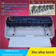 H500 Electric Creasing Machine 220V Paper Cutting Machine Folding Line A3 Paper Folding Automatic Cr
