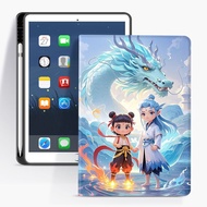 Guoman Nezha Ao Bing Samsung Galaxy Tab S10+S10 S9FE S8 A9+S8+Tablet Case Shock-Resistant Tablet Pro
