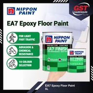 Nippon Paint Epoxy Floor Paint 5L Nippon EA7 Cat Lantai Simen Cat Lantai Rumah Epoxy