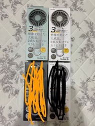 🔥超熱賣🔥日本 RHYTHM 第三代勾掛式雙葉無線便攜風扇丨2024年新款丨手持式、免提式、座枱式