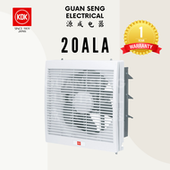 KDK 20ALA 25ALH Wall Mount Ventilation Fan Exhaust Fan