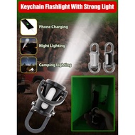 💕100% 𝑨𝒖𝒕𝒉𝒆𝒏𝒕𝒊𝒄💕 4H Runtime【Waterproof Strong Light Keychain Flashlight】防水强光钥匙扣手电筒 Mini Ultra-Bright