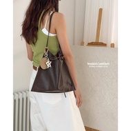 [Ready Stock+Pre-Order] Tintin Korea.Bucks & leather Bow Single Knot Lightweight Shoulder Bag