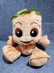 （瑕疵_代購$28x）迪士尼正版現貨 文盲不回 ✨ disney baby groot plush toy doll 30cm  正版預訂 迪士尼 樹人公仔 groot 公仔 ☝️低於成本價出 頭頂棵