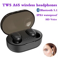 【Tech-savvy】 Tws A6s Wireless Bluetooth Earphones Stereo True Wireless Headphones In Ear Sports Music Waterproof Headset Wireless Earbuds