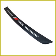 ✒ ♝ ▪ Carbon Fiber Car Trunk Rear Bumper Guard Protector Sticker for Toyota TRD Vios Yaris Hilux Al
