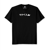 Kaos Macbeth Japan Small LogO Black 100% Original Resmi Store