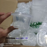 THINWALL DM 150 ML SQUARE MINI / CAKE CONTAINER 150ML CONTENTS 25 SQUARE SETS