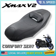 YAMAHA XMAX 250 XMAX250 V2 EUROPE STYLE COMFORT SOFT CUSHION SEAT PREMIUM QUALITY TEMPAT DUDUK SUPER CLASS WITH CARBON