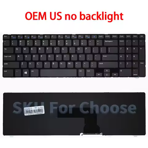 New Keyboard For Inspiron 15R 2521 3521 3531 3537 5521 M531R 5535 P28F