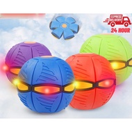 BOLA MAINNAN LAMBU UFO Magic Flying Saucer Ball Deformation UFO Ball BLAST BALL DISC